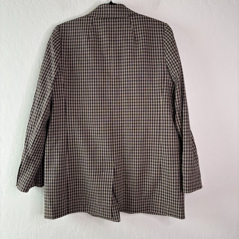 Madewell Caldwell Double Breasted Blazer Lyden Plaid - Picture 5 of 6